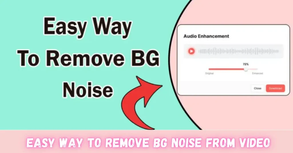 Easy Way To Remove BG Noise From Video – Harpaltech easy way to remove bg noise from video