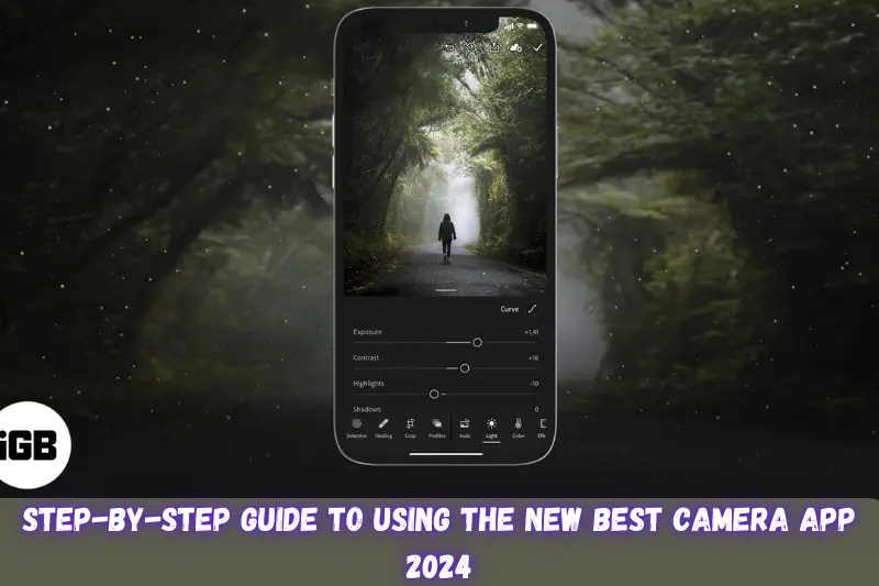 step-by-step guide to using the new best camera app 2024