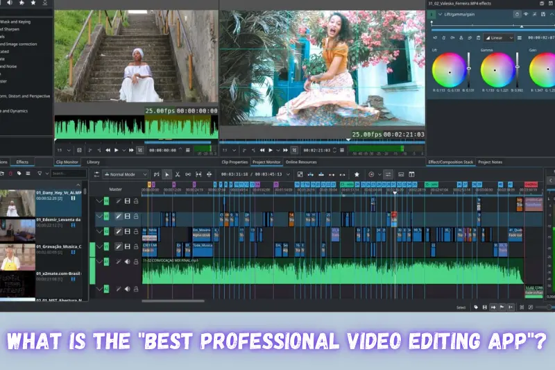 what is the best professional video editing app